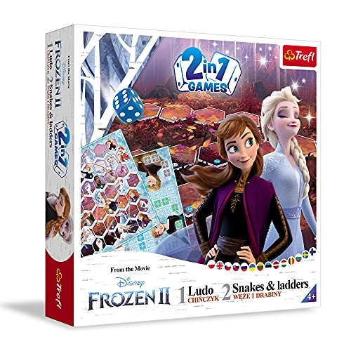 Ludo + Tubes & Ladders: Disney Frozen 2