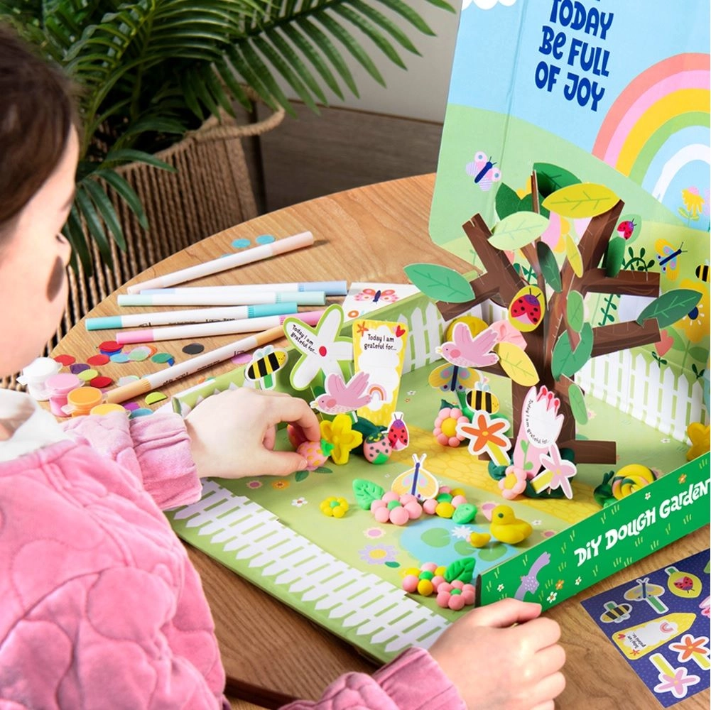 Mindful Me DIY Dough Garden Sensory Craft Kit - 6+ Multi Colour