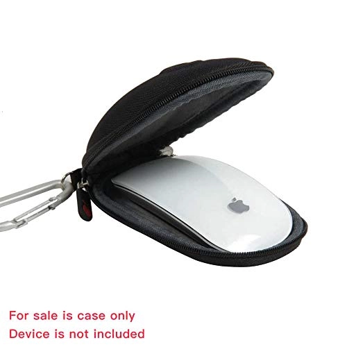 Hard EVA Storage Carrying Case - Black Carabiner