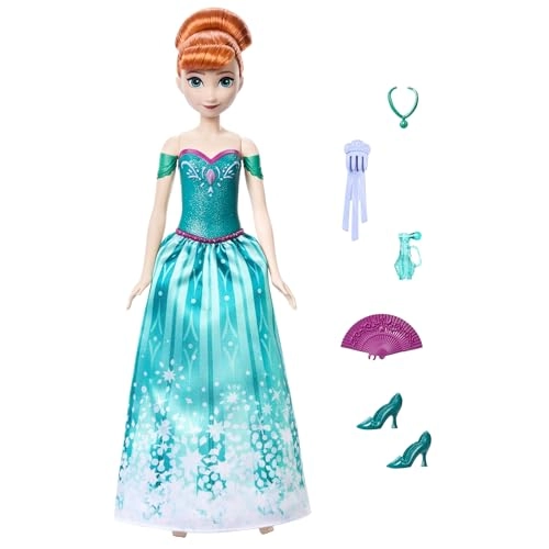 Anna Fashion Doll - Spin & Reveal 11 Surprises Play Scene Set