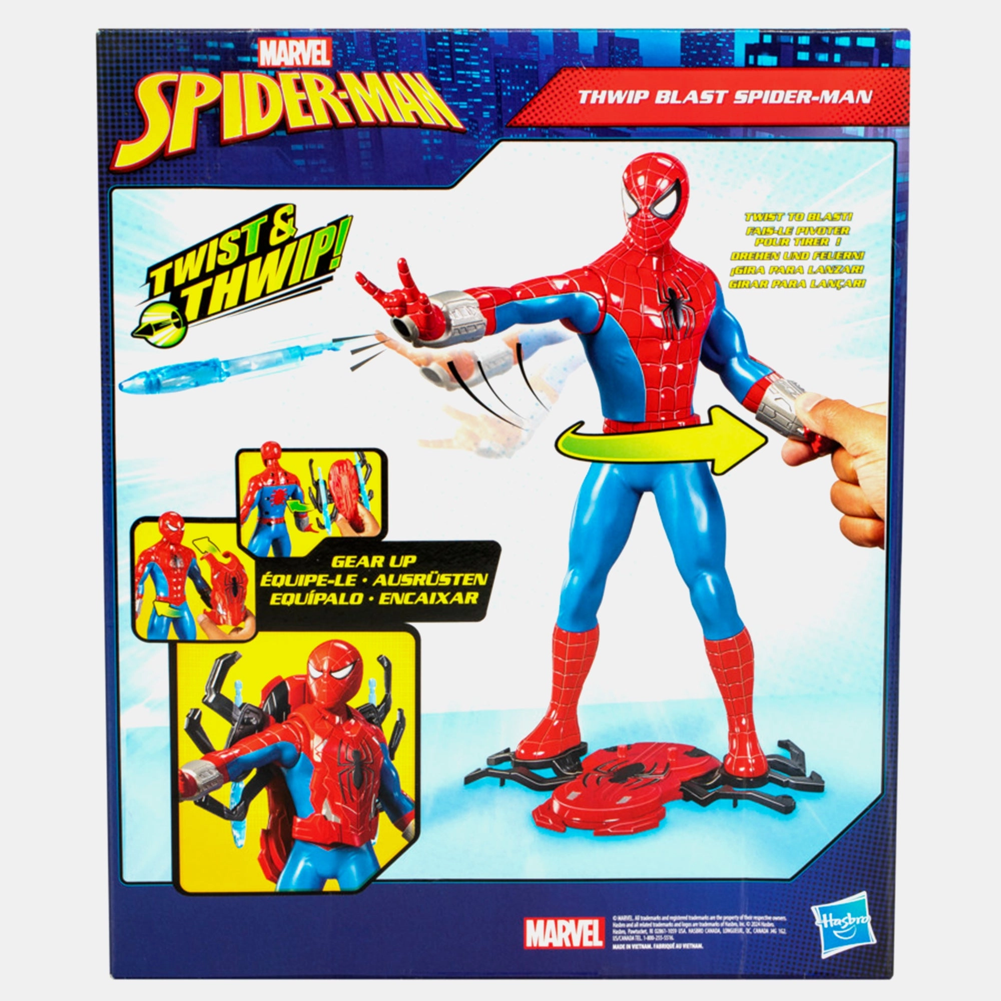Spider-Man - Comic, Movie, Superhero, Tv Show - THWIP BLAST SPIDERMAN - 4+ Years 1