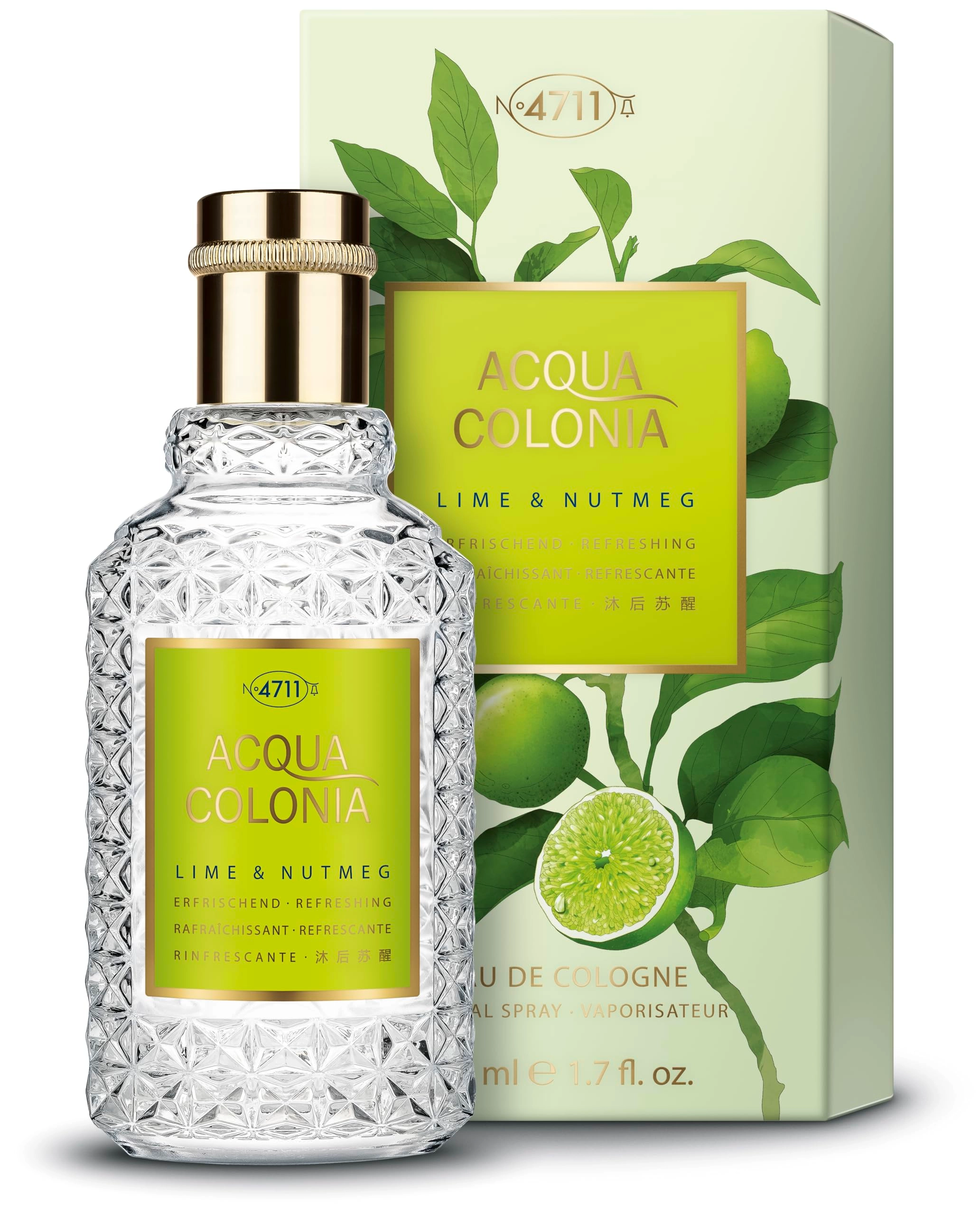 4711 Lime & Nutmeg - 50 Milliliters
