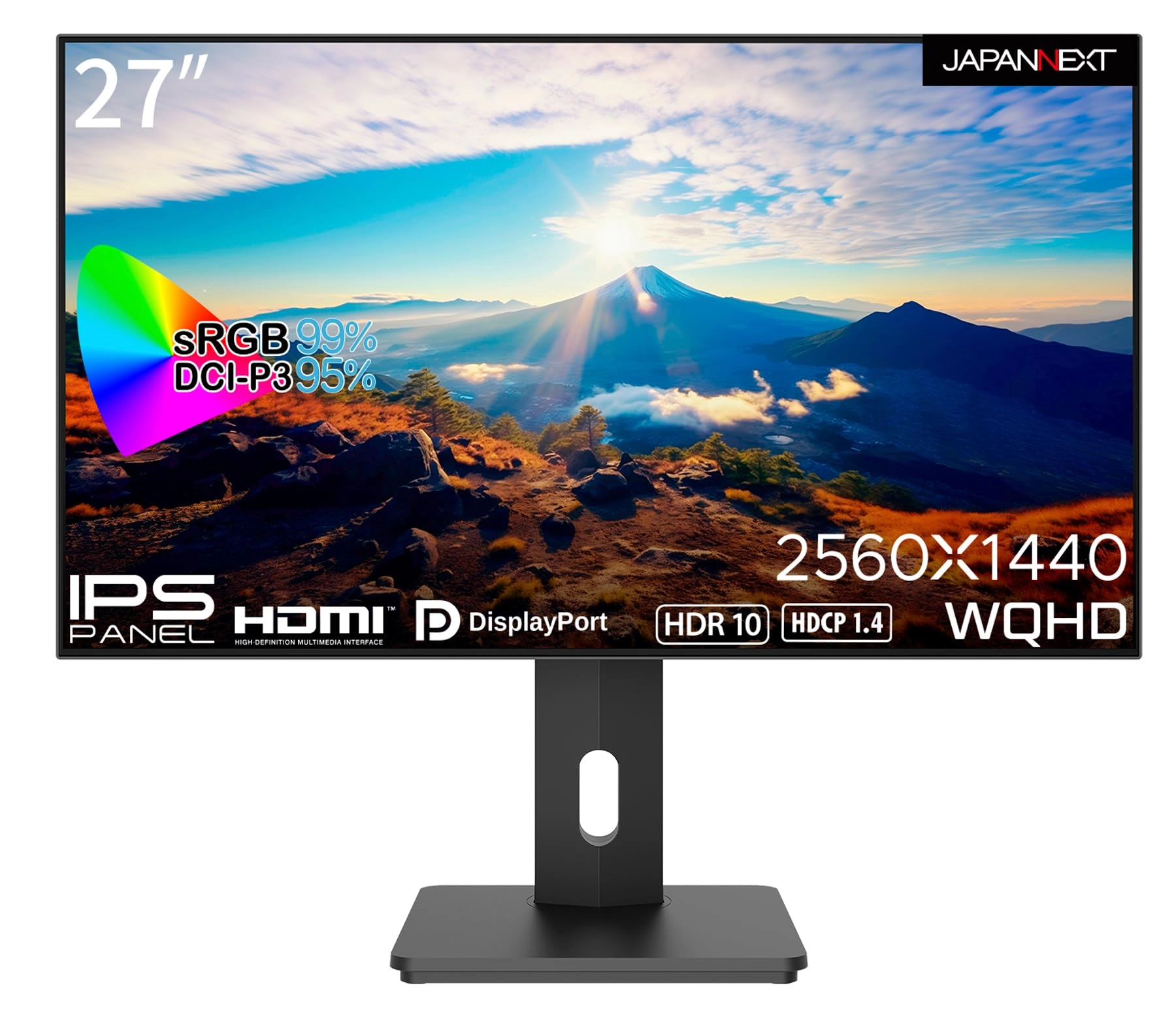 JAPANNEXT JN-27IPS4FLWQHDR-HSP - 27 Inches 2560x1440