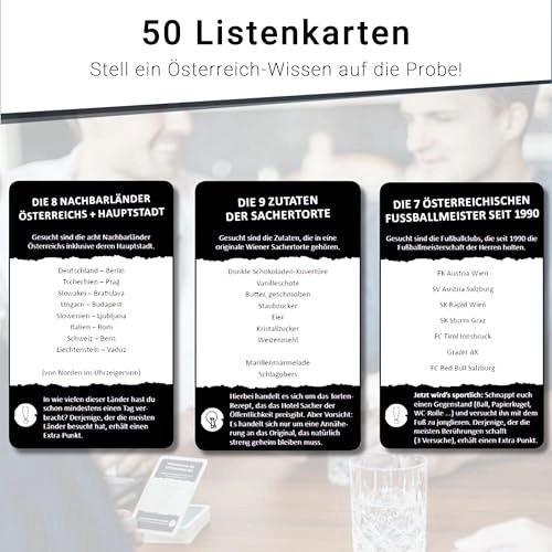 Wer kennt mehr? Österreich - German