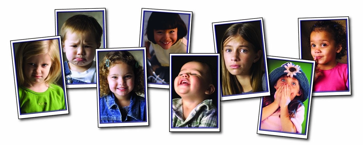 Key Education Emotion Flash Cards - Ages 3 81 pc