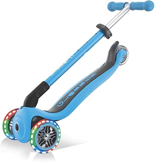 Primo 3-Wheel Kick Scooter – 121mm LED Foldable