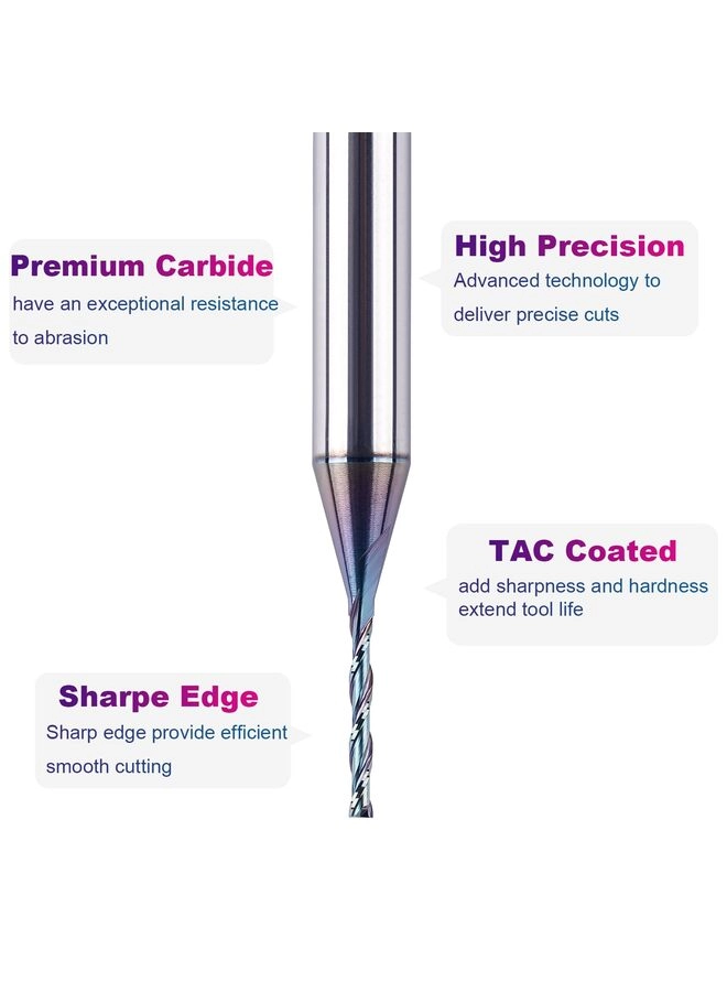 Up Cut Spiral Router Bit - 1/4 inch 1/16