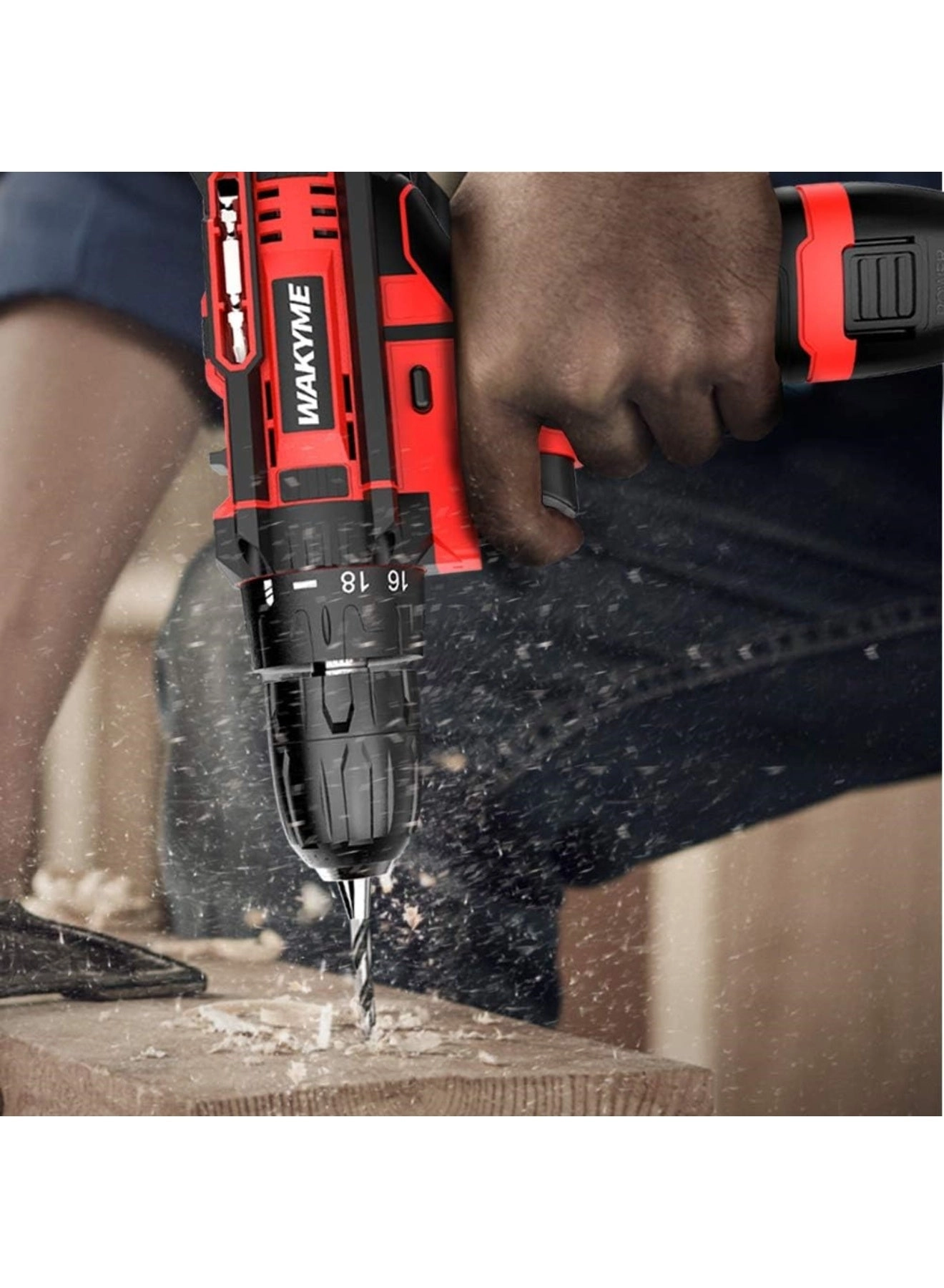 Cordless Drill Driver Kit - 1500 milliampere-hour 12 Volt