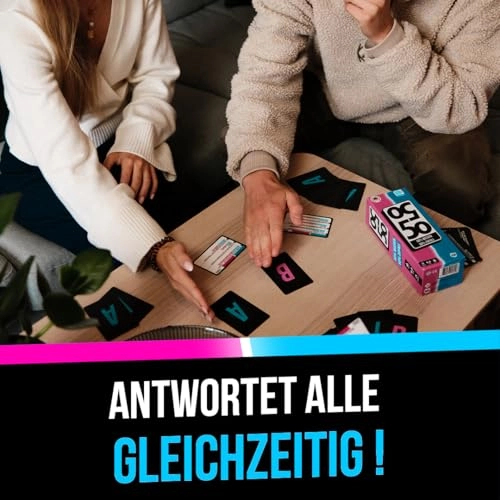 50/50 - Funny Quiz Game - Card Game (German)