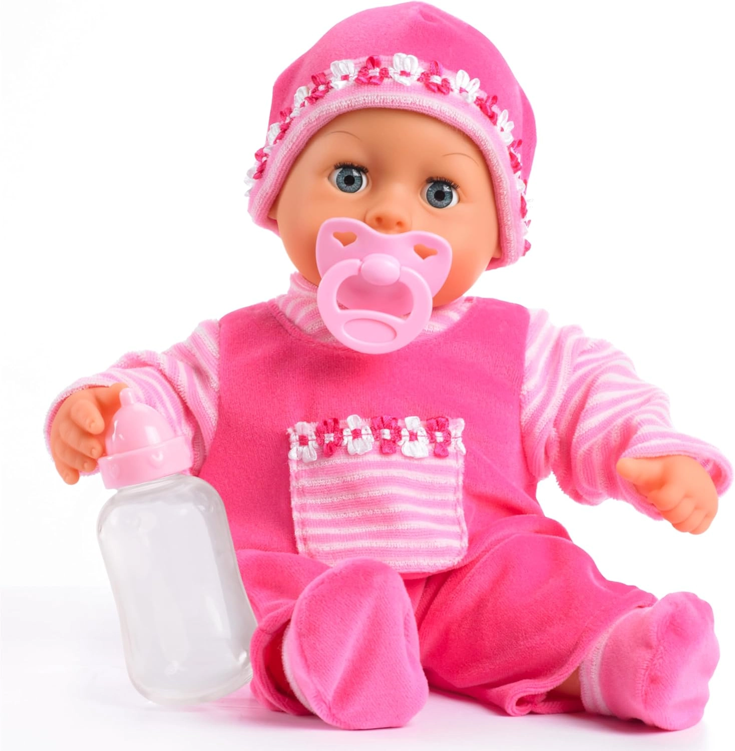 Bayer Design First Words Baby Doll - 38cm 24 sounds