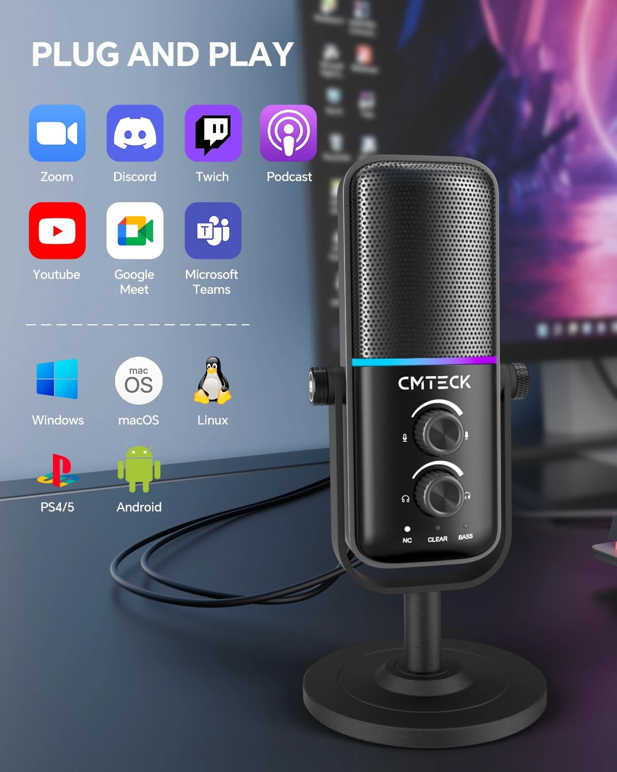 XM600T USB Microphone