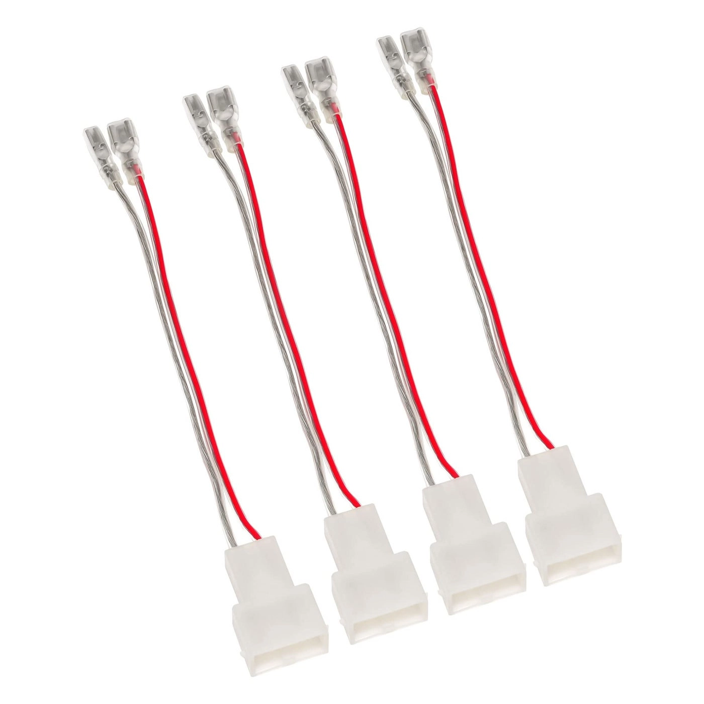 RED WOLF Speaker Wiring Harness - Honda Acura Compatible 4 PCS