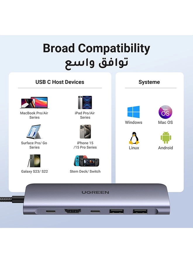 CM498 - 7-in-1 USB-C 4K HDMI