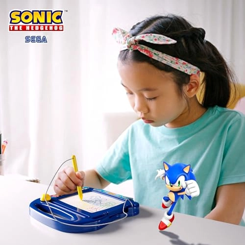 Sonic Rainbow Magnetic Sketcher Tablet - Ages 2-4