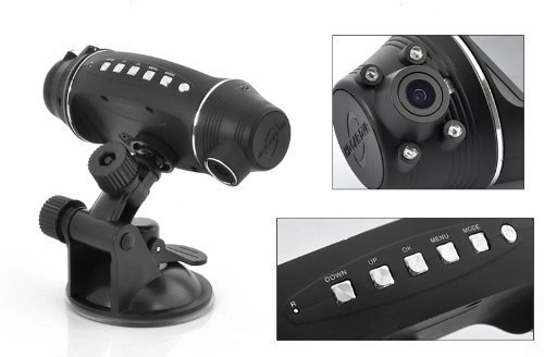 HD Dual-Camera Car DVR - 1280*480