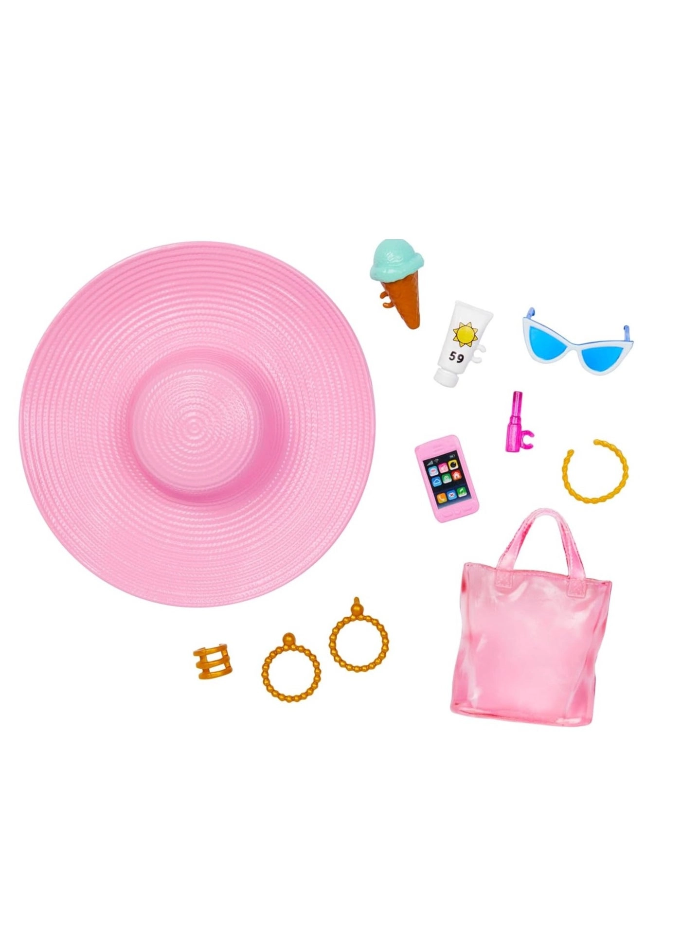 Barbie Beach Glam Doll Bundle