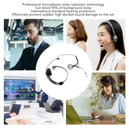 Single 3.5mm Interface Wired Headset