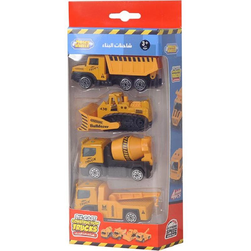Mosey Wheelz City Action Construction Trucks