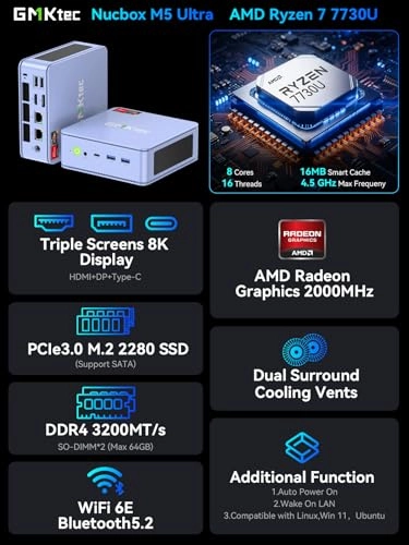 M5 Ultra - 32GB 512GB Ryzen 7 7730U