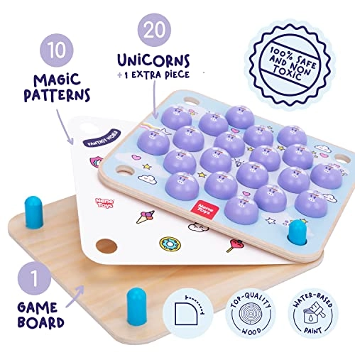 Unicorn's Memory Game - 3 4 5 6 Years Old 21 pieces