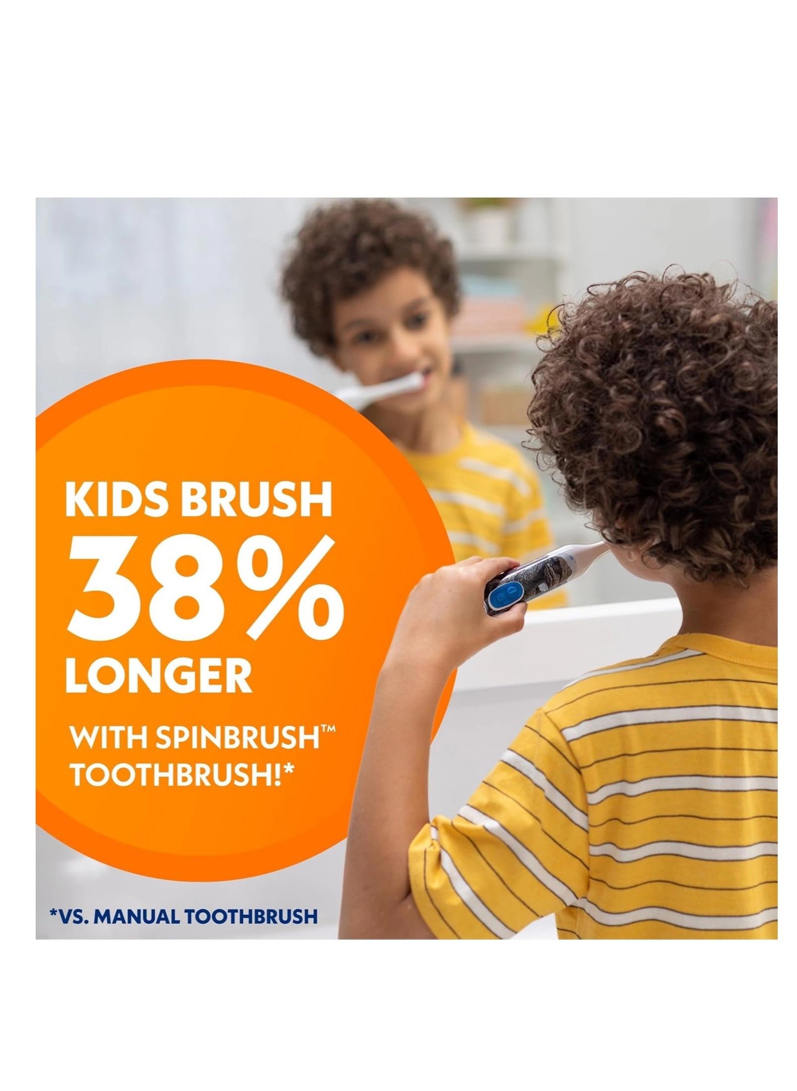 Gabby'S Dollhouse Kids Electric Battery Toothbrush