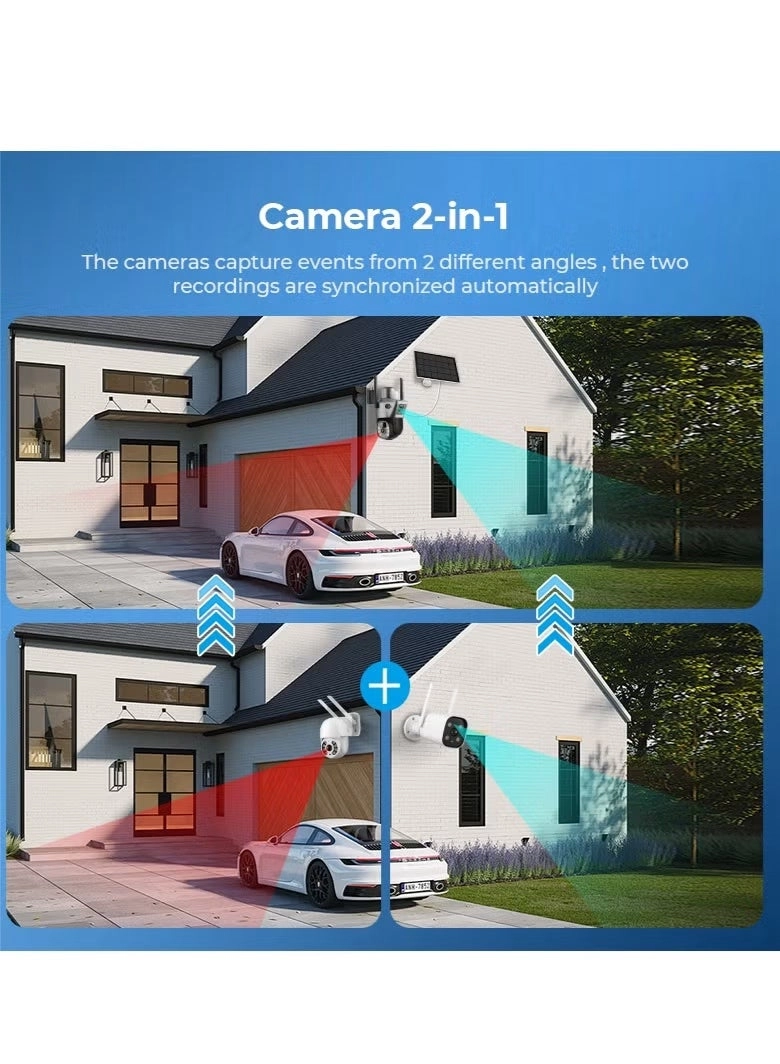 36X Optical Zoom 4G Lte Cellular Security Camera
