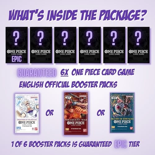 One Piece Mystery Pack - English 6+pcs