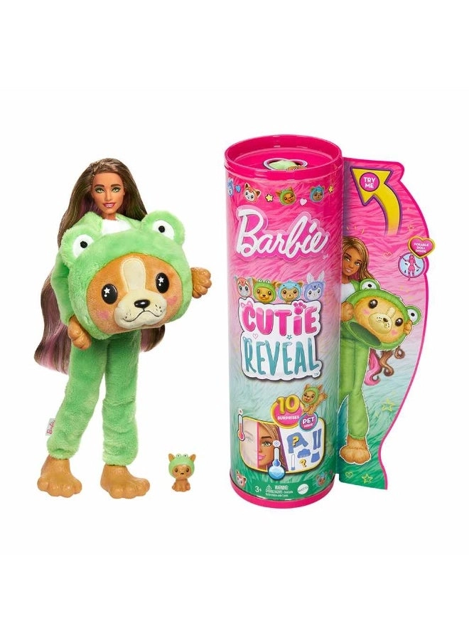 Chelsea Doll - Cutie Reveal Dog In Frog Costume Ages 3+