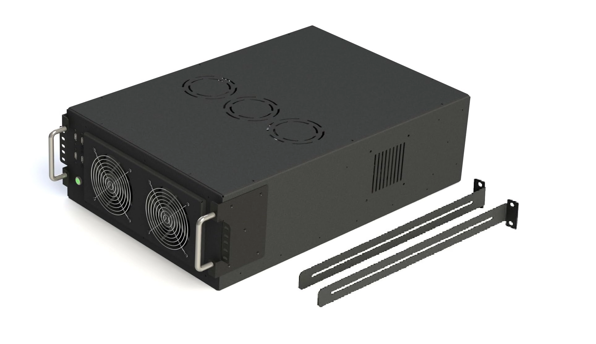 XtremeMiner EM-4UADV V3 - 4U Rackmount Server 12x 3.5" Drives