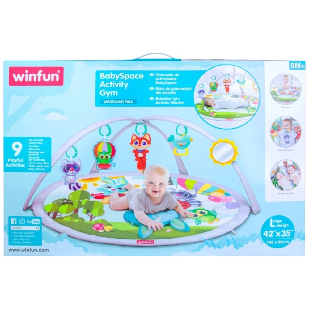 Magic Lights Musical Play Gym - Suitable for 0 month and above