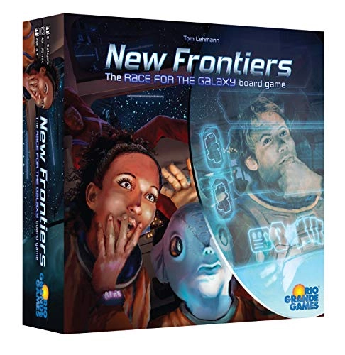 Rio Grande Games The Race for The Galaxy: New Frontiers