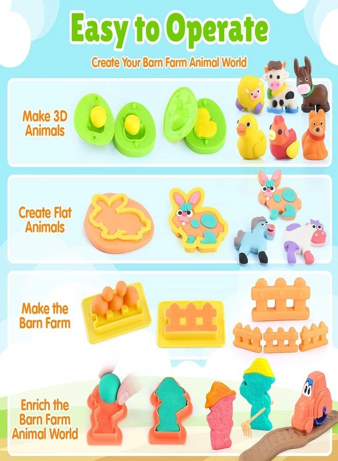 Big Red Barn Farm Playset - 2-4-8