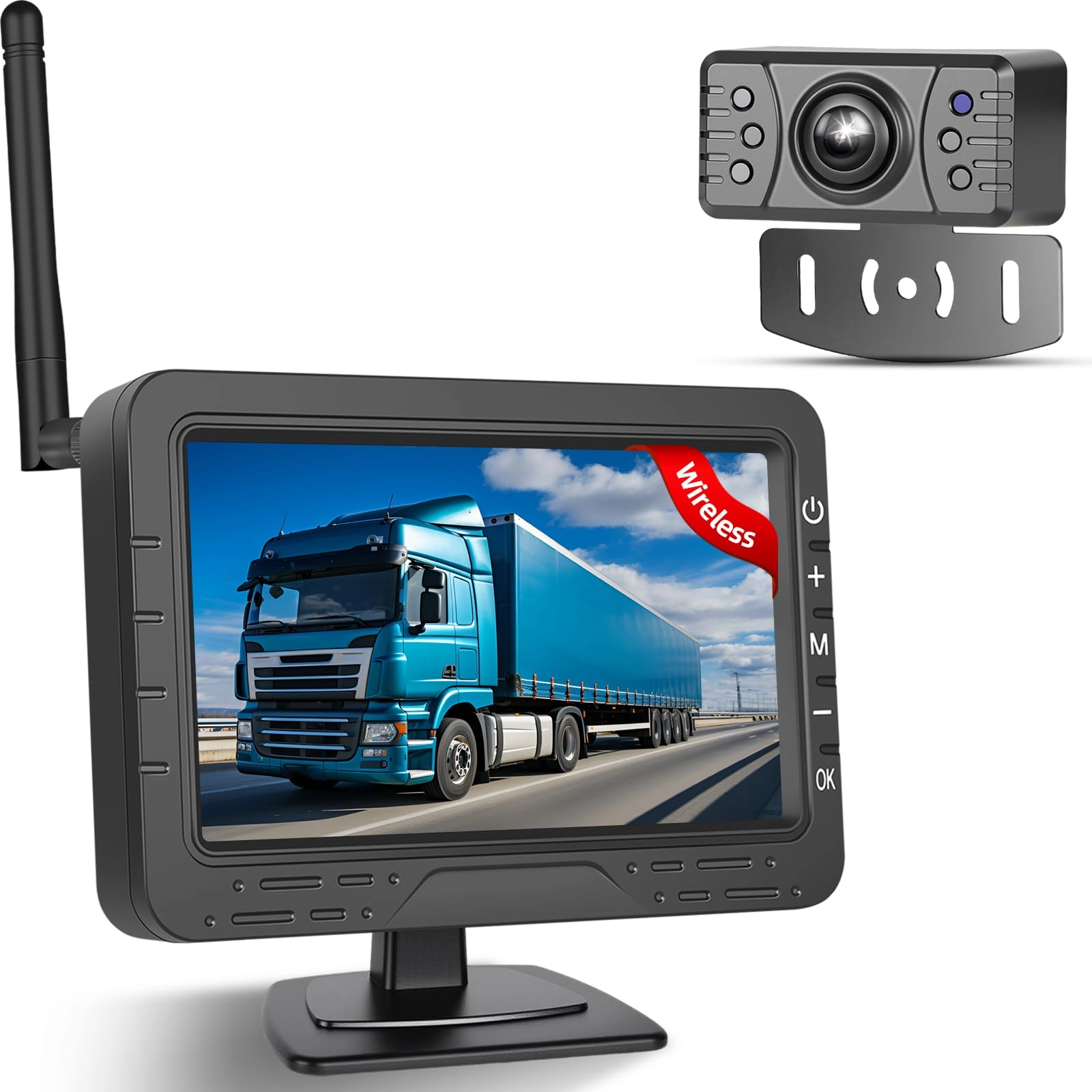 NHOPEEW Wireless Reversing Camera Kit - Night Vision Wireless 600480