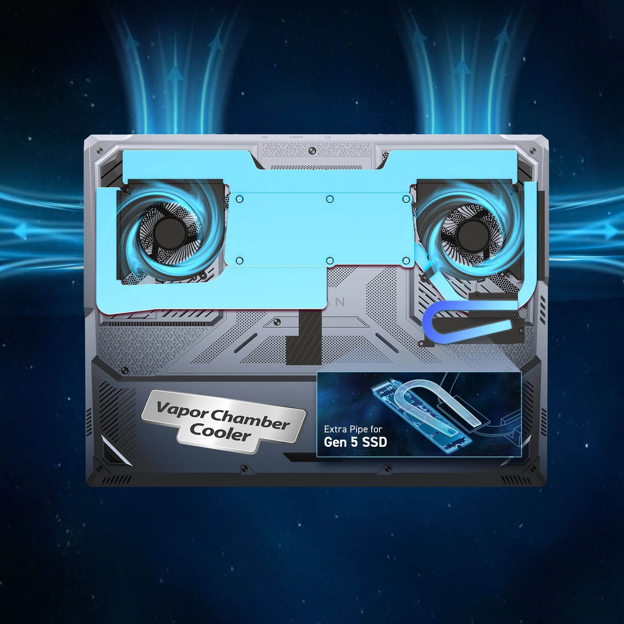 Titan 18 HX AI TITAN18 - 18'' Core Ultra 9-285HX 64GB 4TB SSD