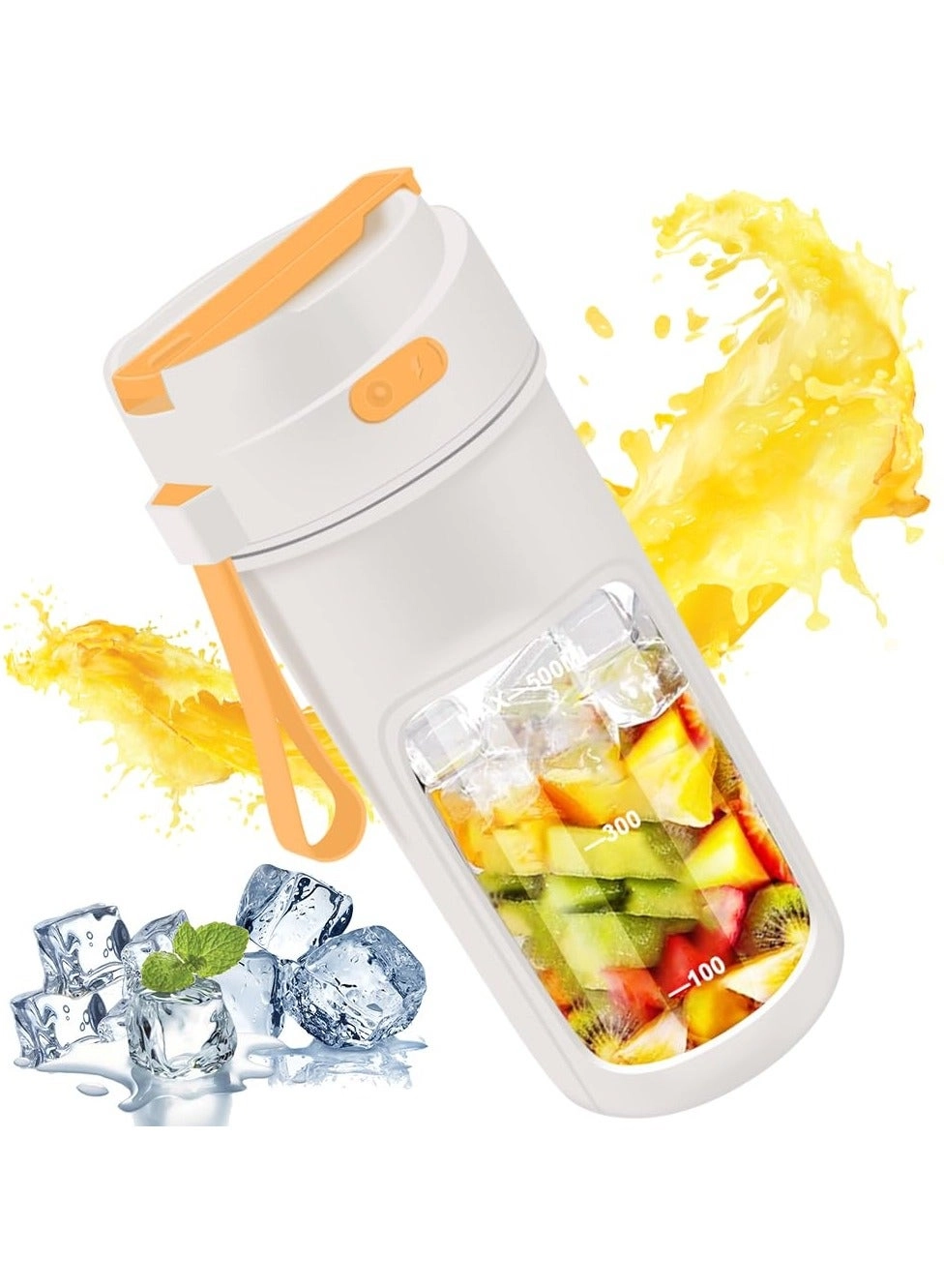 SYOSI Personal Blender - Portable Cordless USB Rechargeable BPA-Free