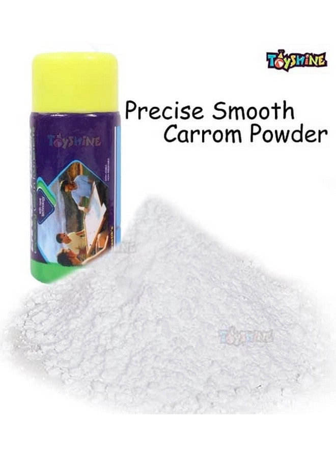 Carrom Playing Coins and Powder - English