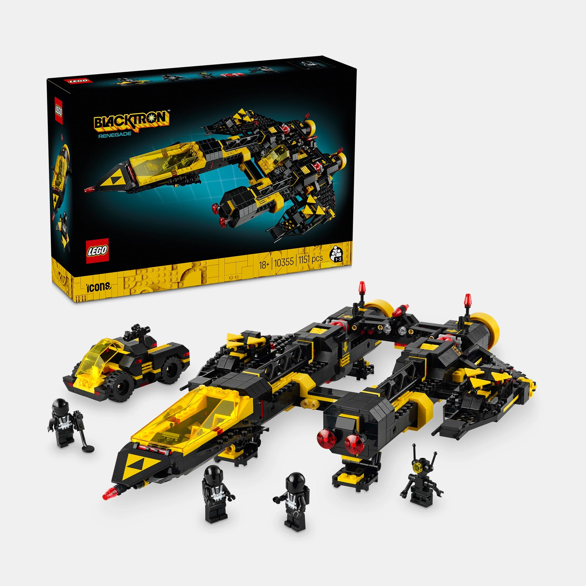 LEGO Icons Blacktron Renegade