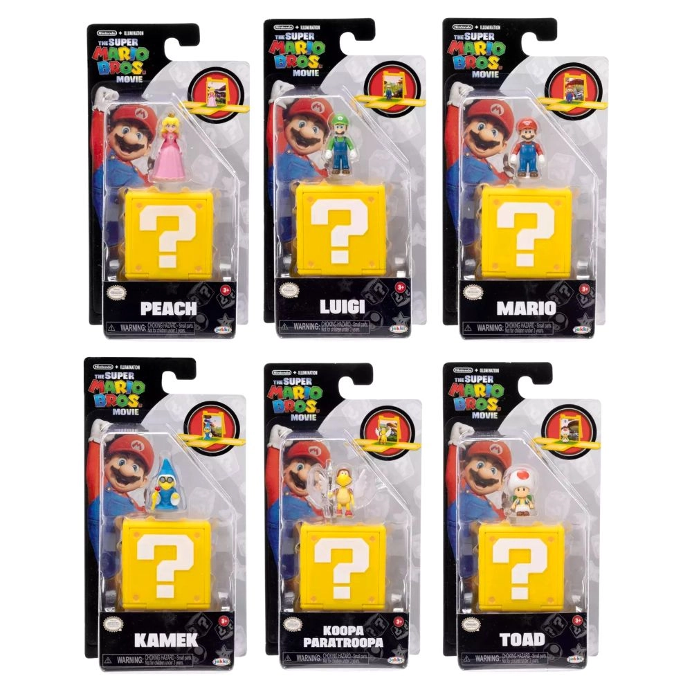 JAKKS Pacific Super Mario Bros. Movie Mini Figures - Assorted (41650)