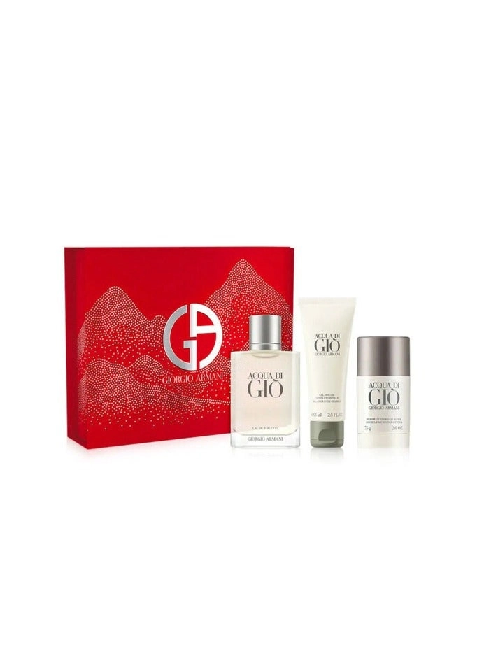 Acqua Di Gio - Eau De Toilette Gift Set