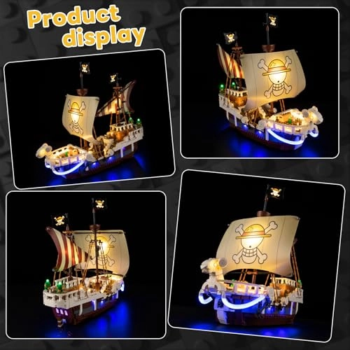 LED lighting set - Compatible with Lego 75639 Touch Version