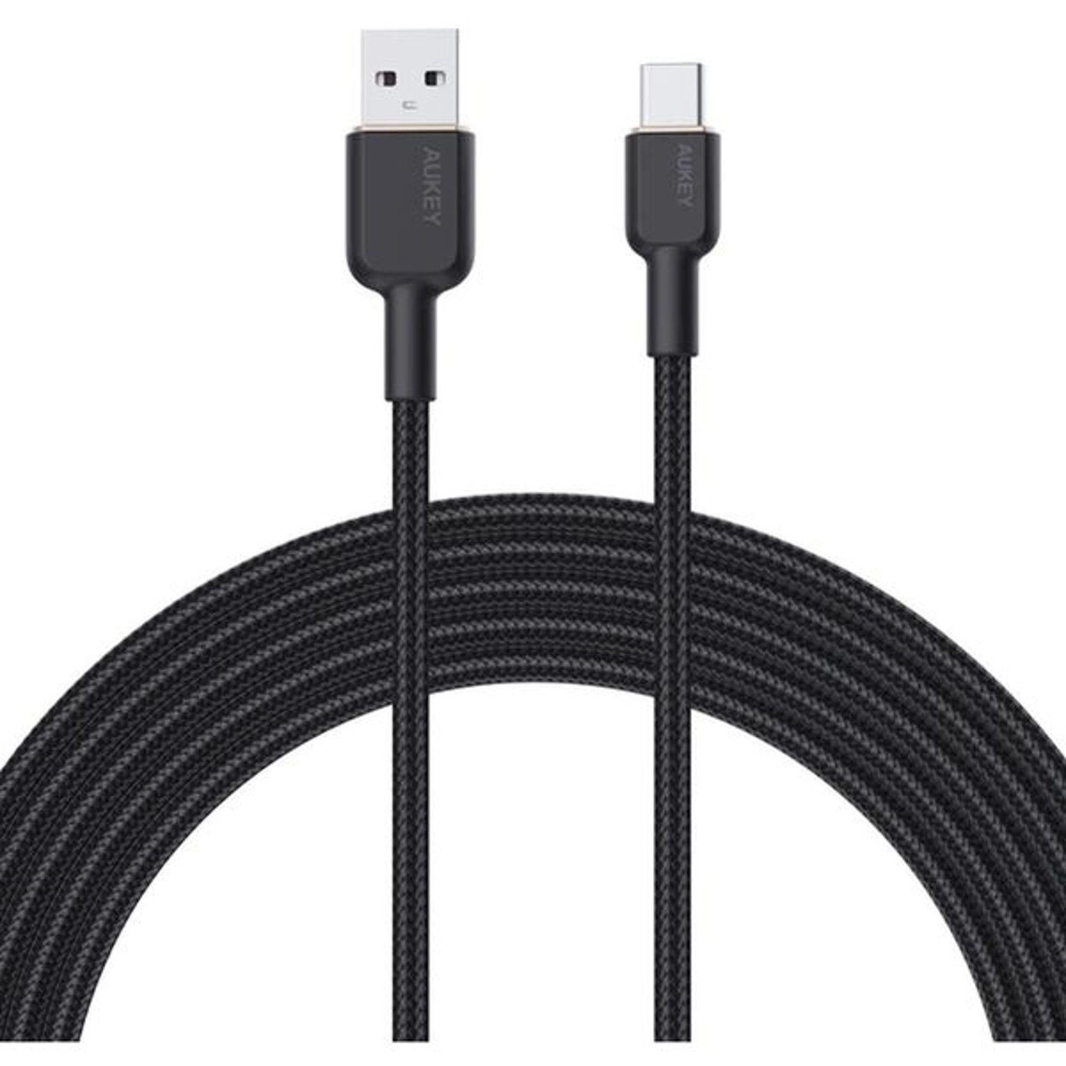 Nylon Braided USB-C Cable USB-C to USB-A 0.9m
