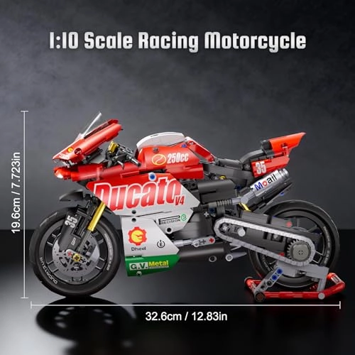 Racing Motorcycle - 1:10 Model Building