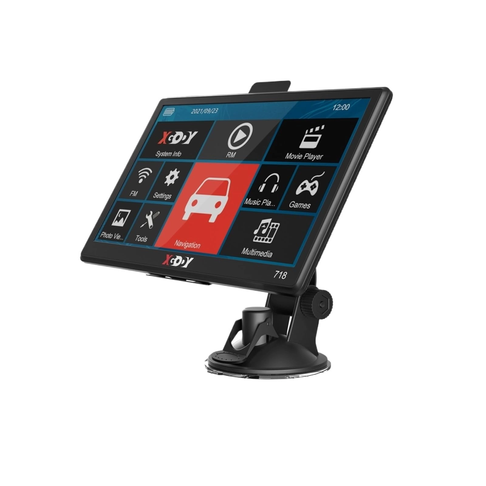 FVGshshDH GPS Navigator for Trucks GMGCMDGAD - 7 inch 256MB+8GB