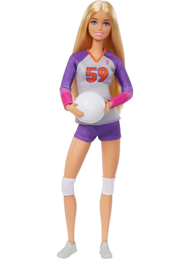 You Can Be Anything Volleyball Doll - Made to Move 22 joints Ages 3+