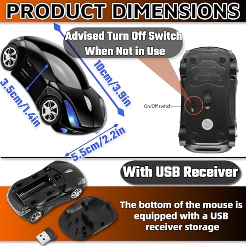 Car Mouse - USB, Wireless up to 10m
