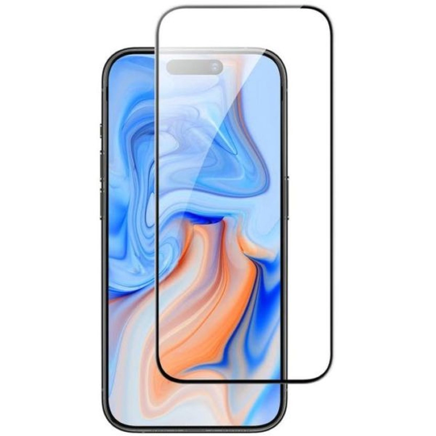 Clear Tempered Glass Screen Protector for iPhone 15 Plus