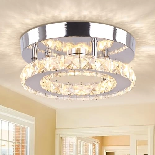 Mini Dimmable Crystal Chandelier
