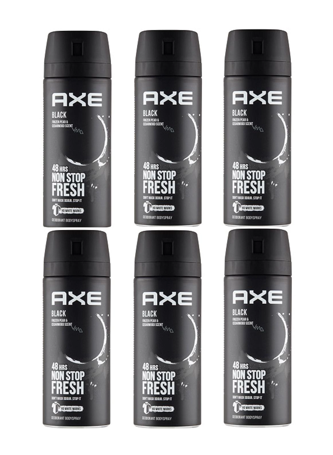 Non Stop Fresh Body Spray - Black