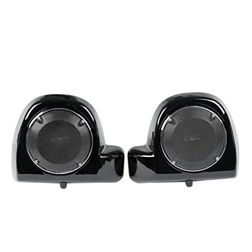 Motorcycle Audio Speaker Grill - Harley Touring Electra Street Glide Road King FLT FLHT FLHTCU FLHRC 2014 2015 2016 2017 2018 2019 2020