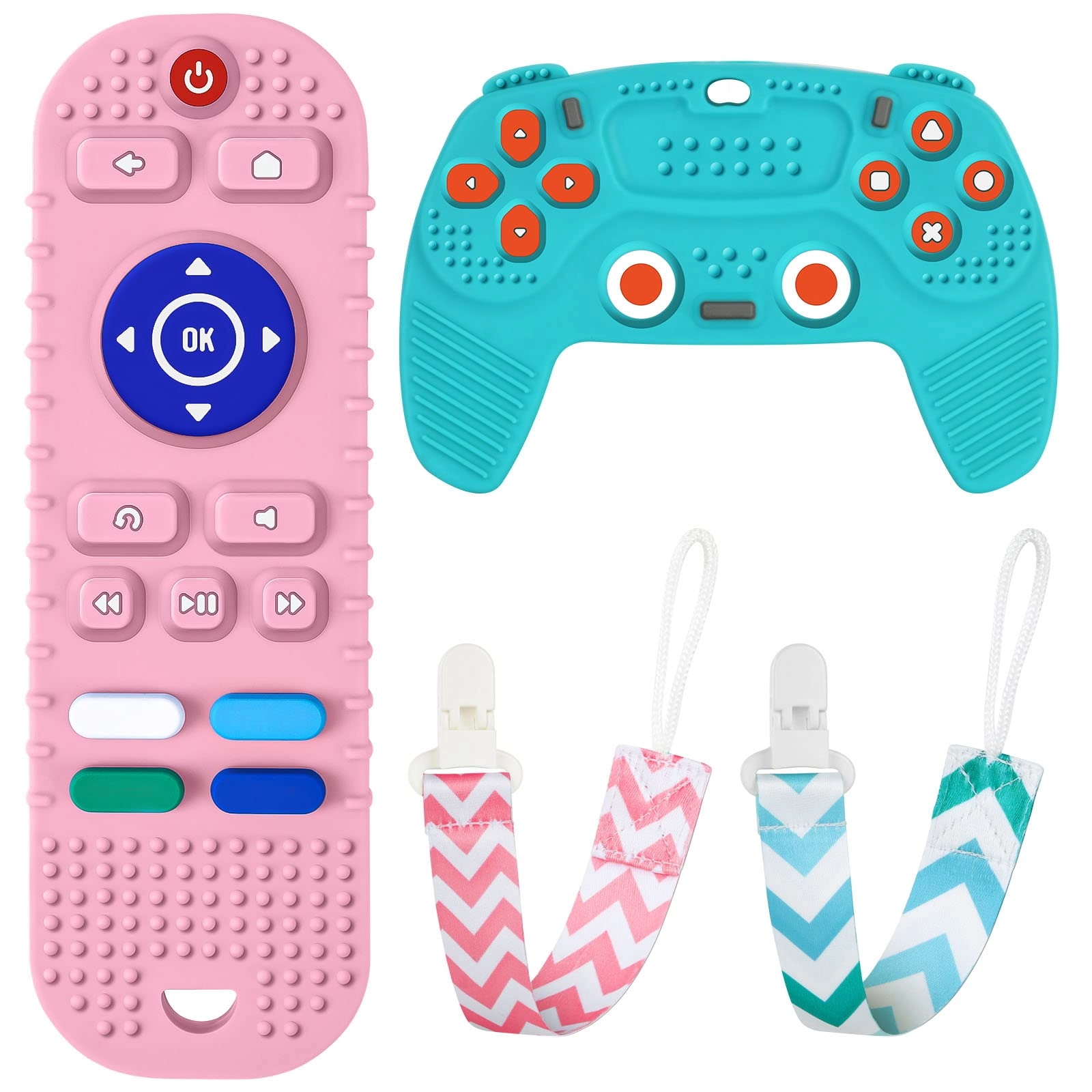 Silicone Remote Control Teether